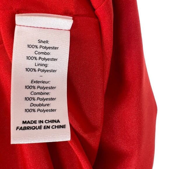 Cinq a Sept Smyth Venetian Red Floral High Slit Midi Dress Size 6 New with Tags - Picture 11 of 13